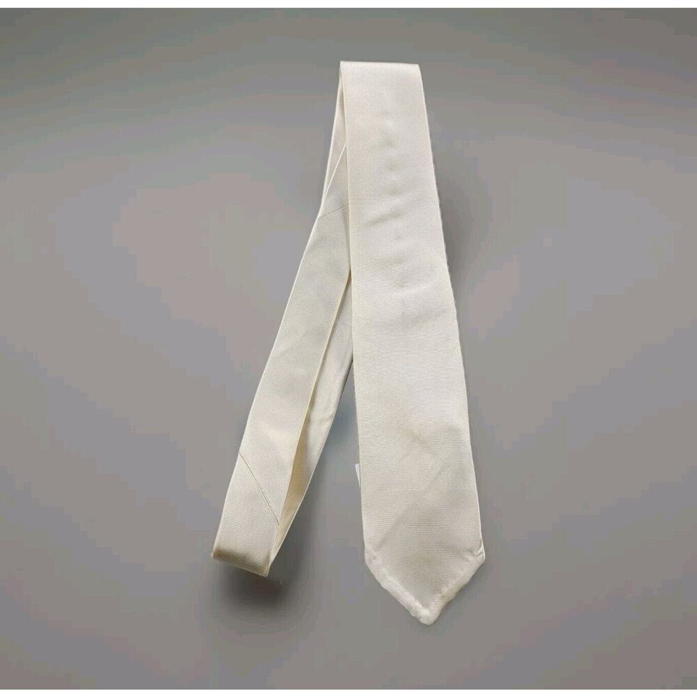 Todd Snyder Formal Silk Neck Tie Ivory NWT $158